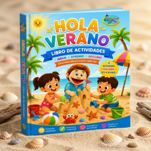 Hola Verano Workbook: Spanish Vocabulary & Activities Workbook (Digital PDF Download)